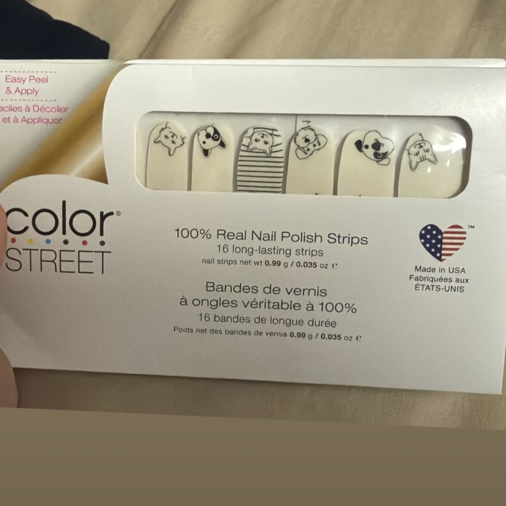 Color Street Nail Polish Strips - Playful Black and White Designs